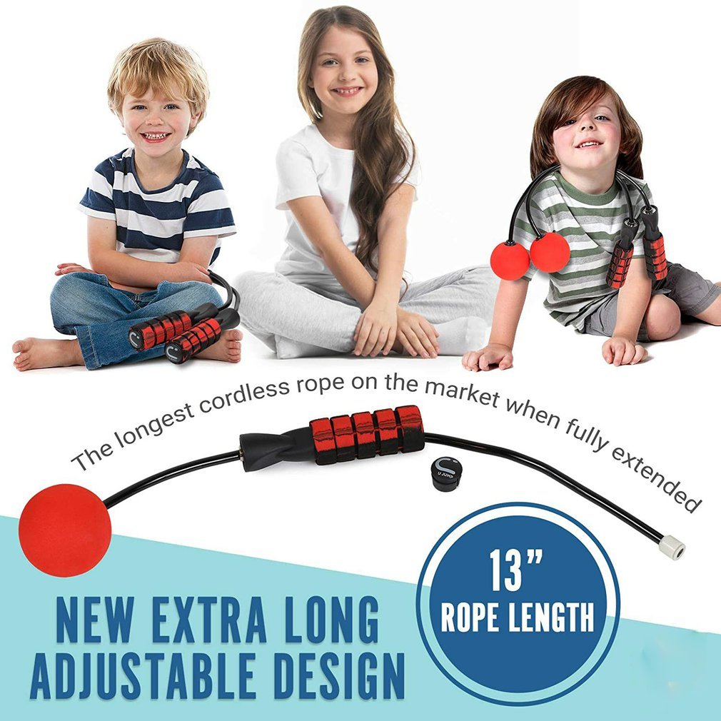 Creative Ropeless Adjustable Jump Rope from poundforpoundfitness store
