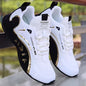 Fashion Colorblock Lace-up Sneakers from poundforpound fitness store