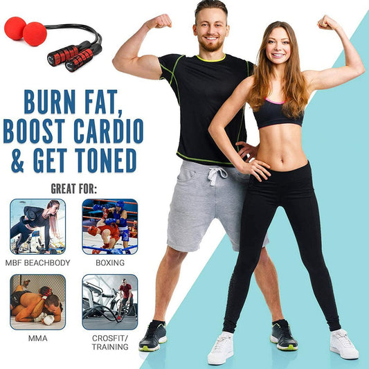 Creative Ropeless Adjustable Jump Rope from poundforpoundfitness store