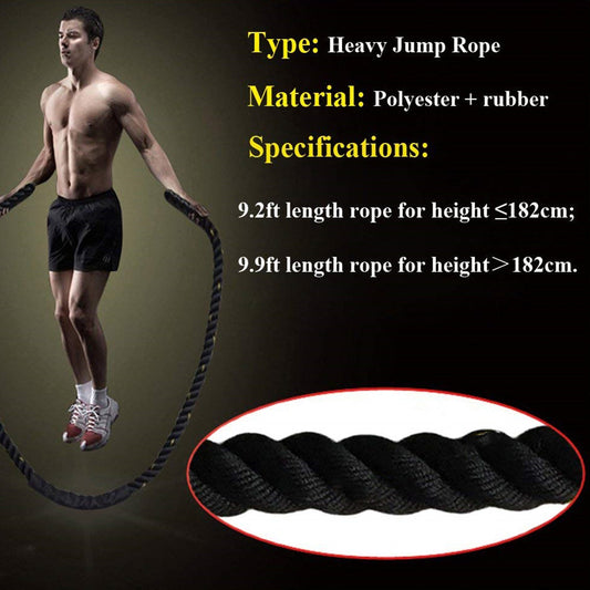 Rope Battle Skipping from poundforpoundfitness store